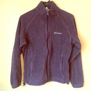 Purple Columbia Fleece Jacket
