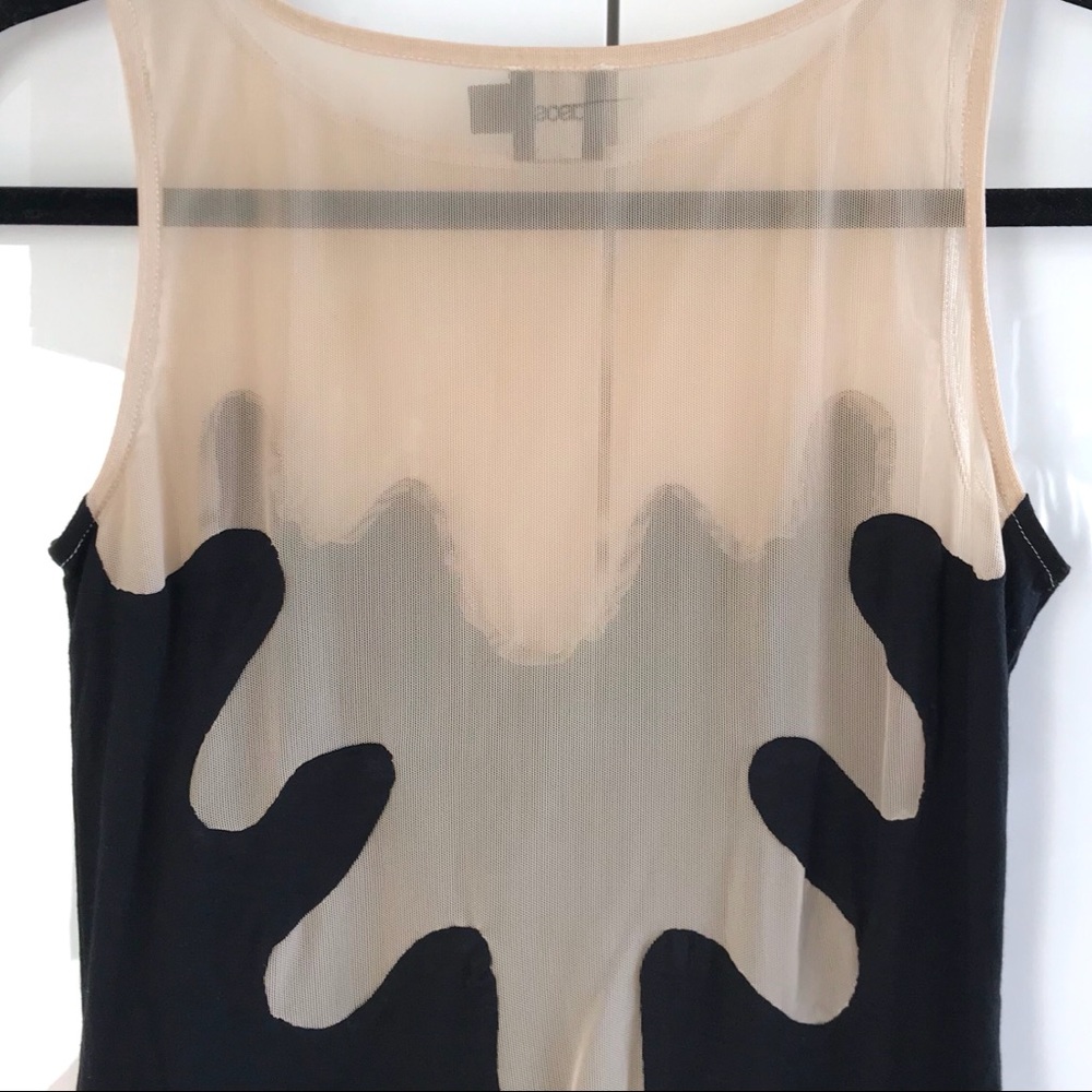 🚫SOLD🚫 Like New Asos Mesh Top Bodysuit - Picture 4 of 7