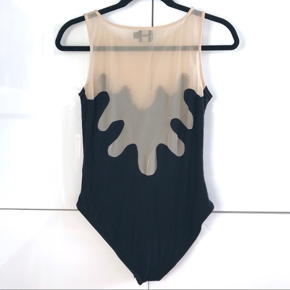 🚫SOLD🚫 Like New Asos Mesh Top Bodysuit - Picture 2 of 7