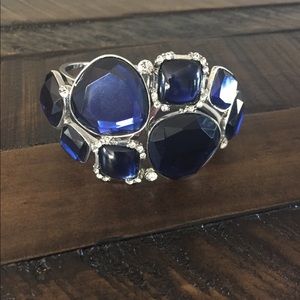 White House/Black Market Blue Gemstone Bracelet