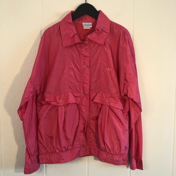 Vintage 70s Adidas Trefoil Snap Nylon Windbreaker - Picture 6 of 7