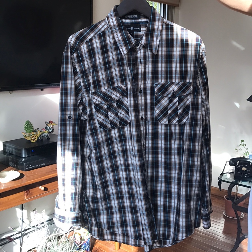 Men's button down shirt