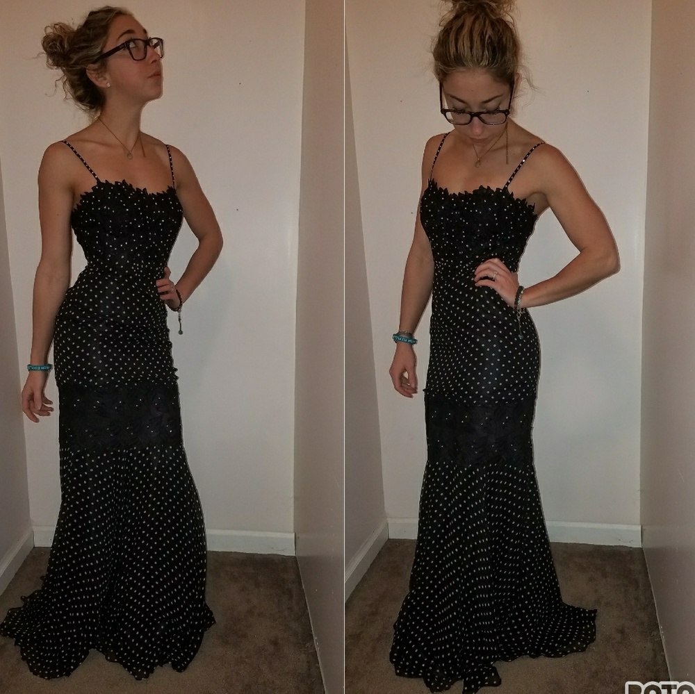 Mermaid style prom dress