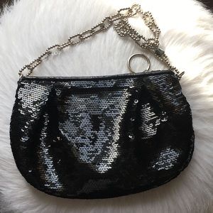 Coach Black Sequin Bag