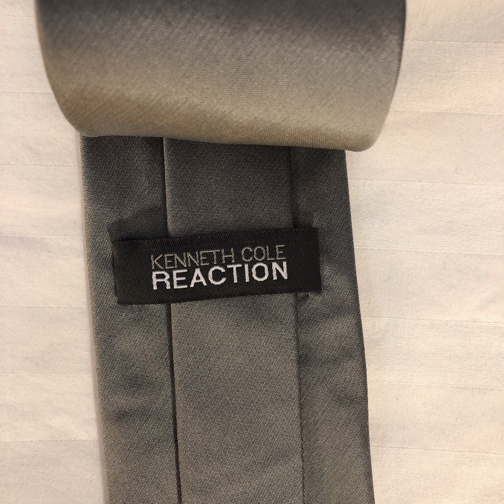 Silver Kenneth Cole Reaction Tie
