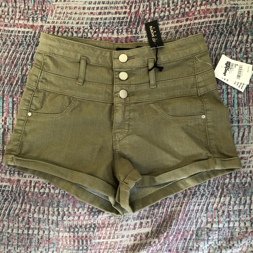 HIGH - waisted shorts