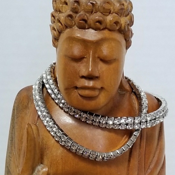 Rhinestone Bracelet - Set of Two - Picture 2 of 3