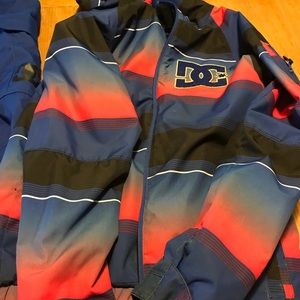 Boys DC snowboarding set