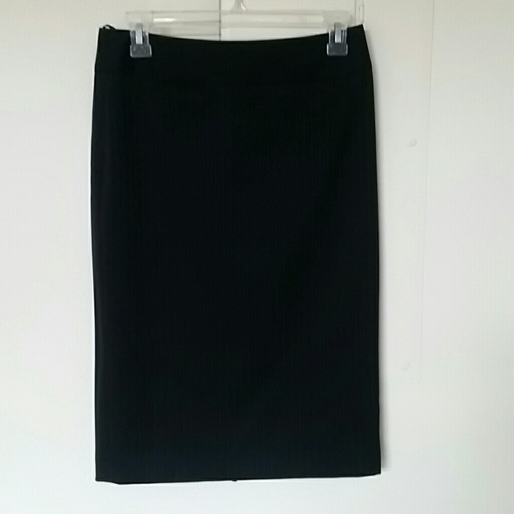 Hugo Boss pin-striped pencil skirt