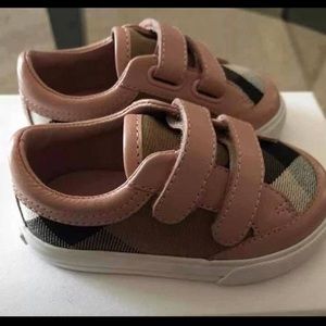 Burberry baby sneakers size 3.5