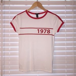 Forever 21 Ringer Tee