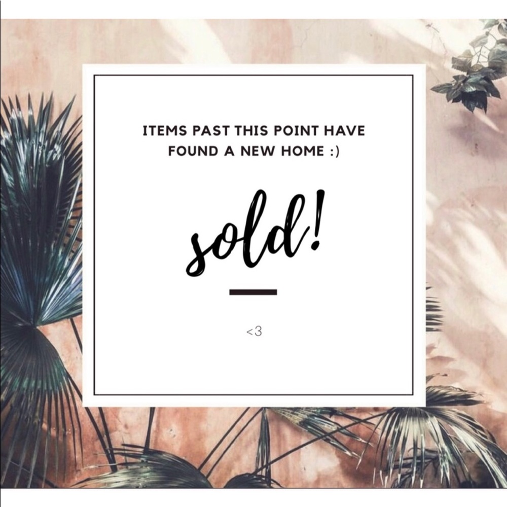 ✨PREVIOUS ITEMS✨