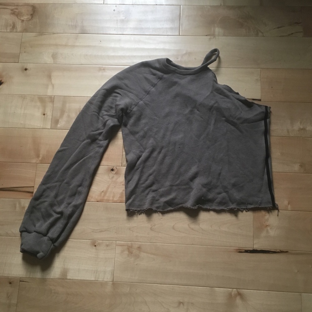 Unravel Project Single-Shoulder Sweatshirt