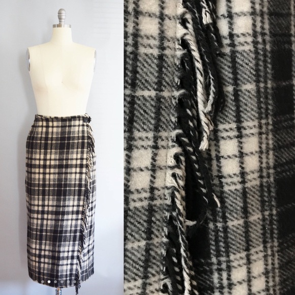 Vintage Blanket Wrap Skirt | Poshmark