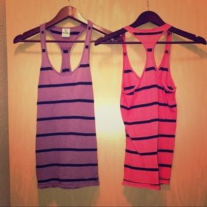 Victoria’s Secret Pink Racer Tank Bundle 💜💕🛍