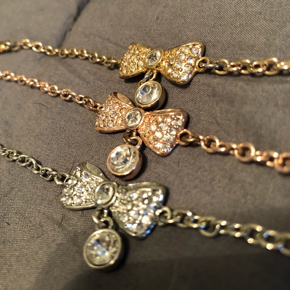 3 Bow Bracelet Set