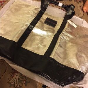 collectible Victoria's Secret tote zip close