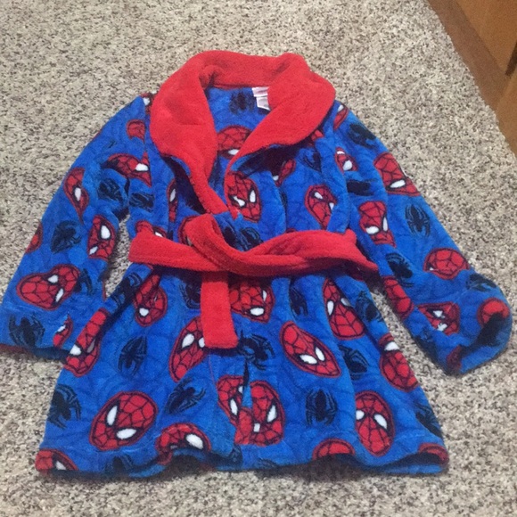 Marvel Boys Spiderman Robe