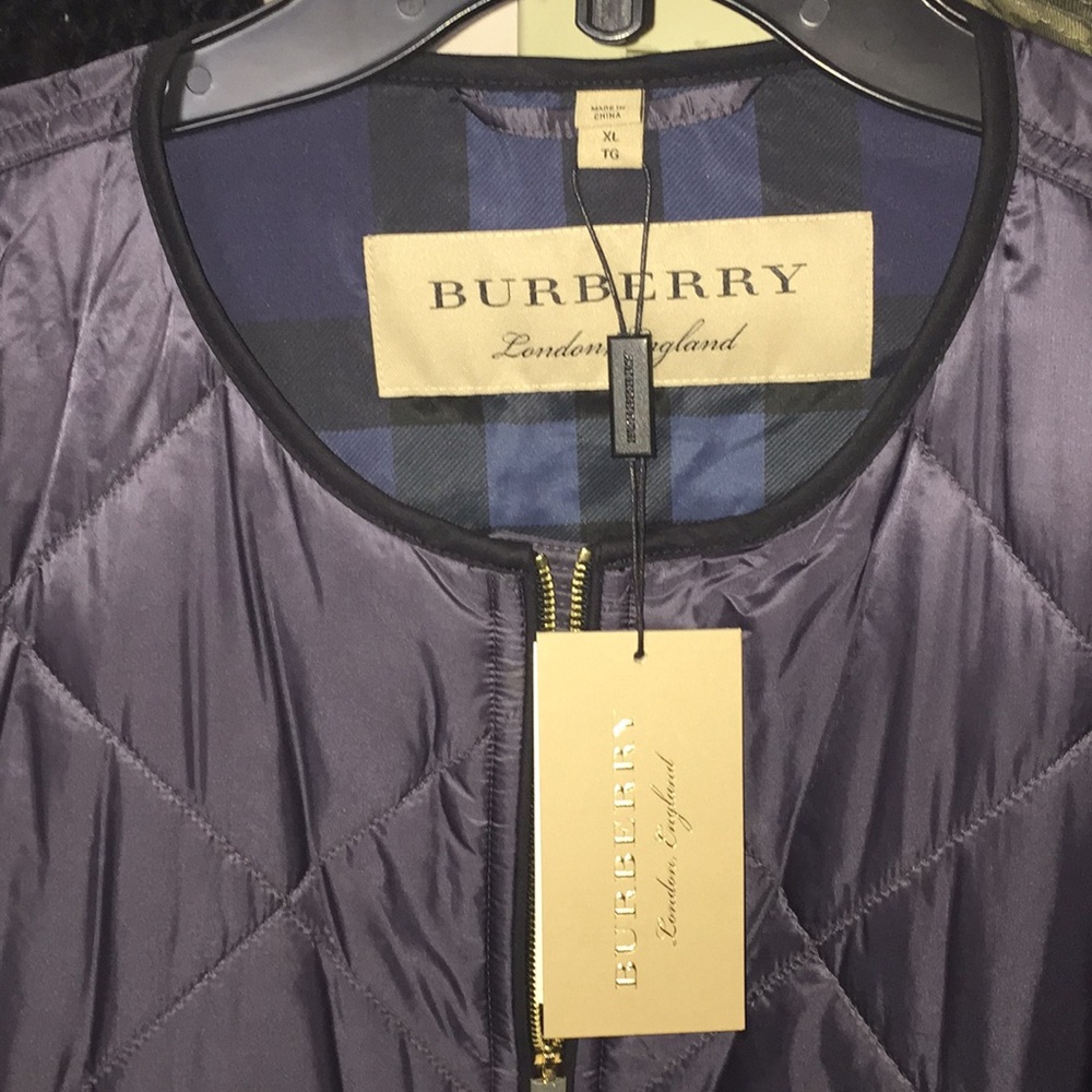 🔵BURBERRY 🔵 Moto Jacket - Picture 2 of 9