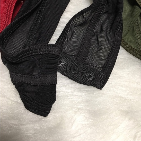 Yasmin Sheer Black Mesh Caged Bodysuit - Picture 5 of 5