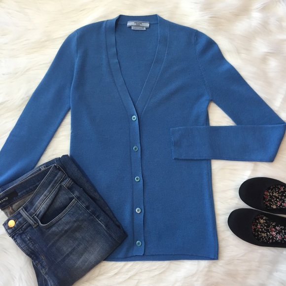 Prada Sweaters - PRADA || Cashmere & Silk Cardigan