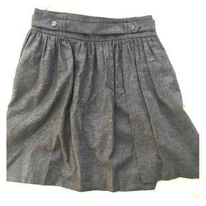 High waisted grey skirt by Robert Rodriguez