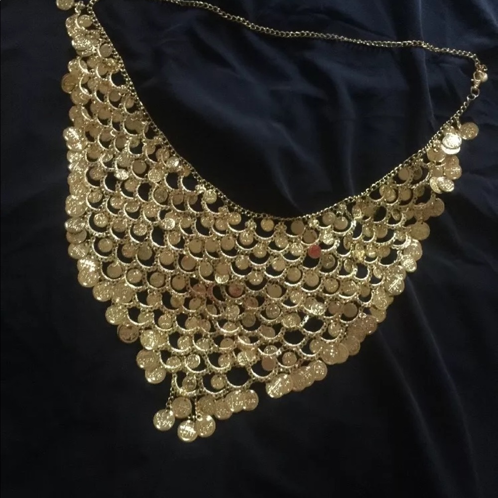 Vintage Coins necklace/belt