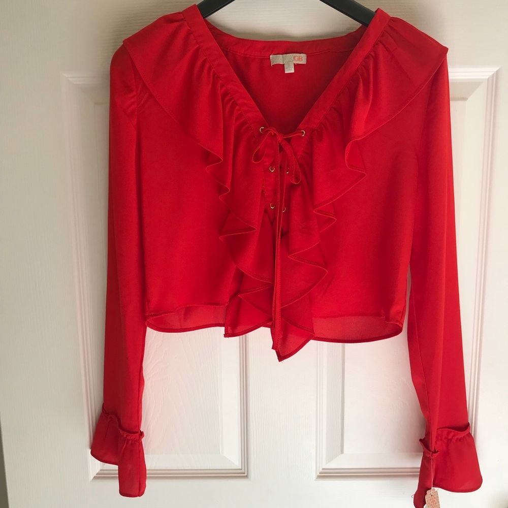 GB Flirty Crop Top Size S