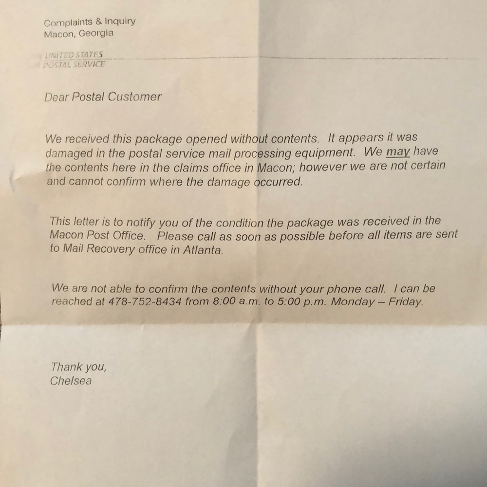 Complaint/Inquiry
