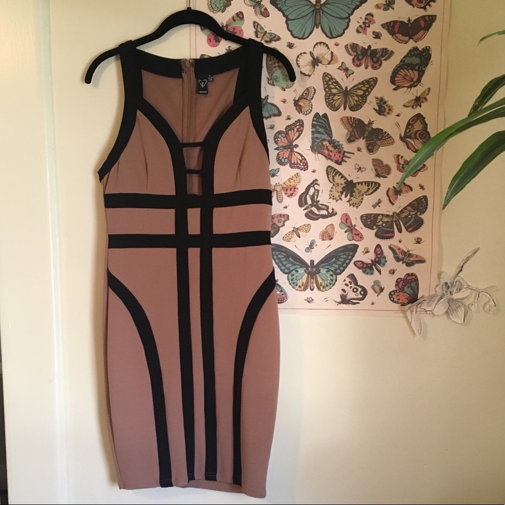 Windsor Cage Bodycon Dress
