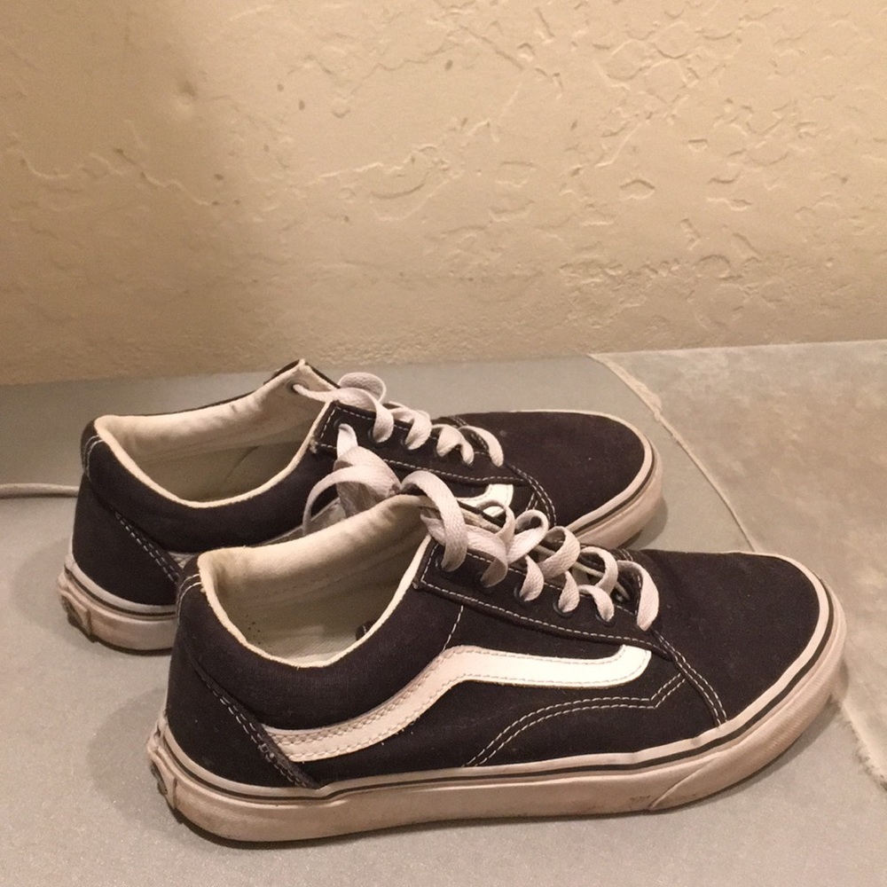 Vans canvas old skool shoes