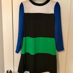 Michael Kors Color Block, Quarter Sleeve Dress!