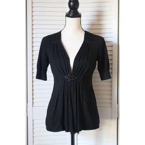 WHBM Pleated Cardigan