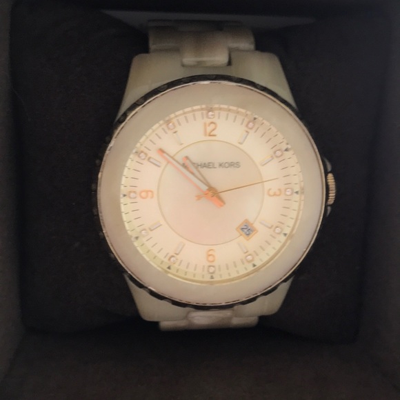 Michael Kors Gold Horn Watch