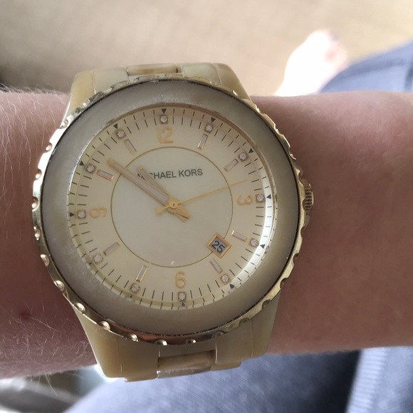 Michael Kors Gold Horn Watch main image 6