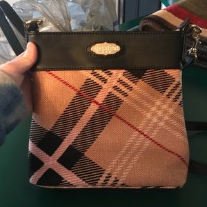 Pink Plaid Crossbody