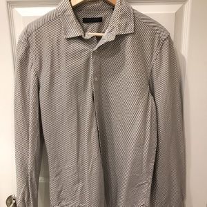 Men's shirt. Striped shirts (us size S)