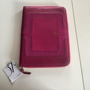 NWT Diane Von Furstenberg 'Chainlink' Laptop Case