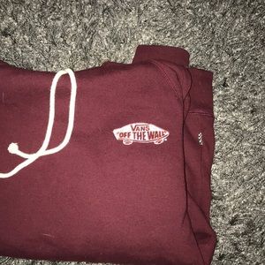 Vans Maroon Hoodie