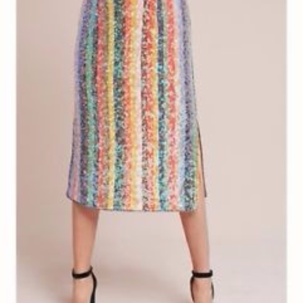 Anthropologie MAEVE Sequin Skirt- SOLD OUT ONLINE
