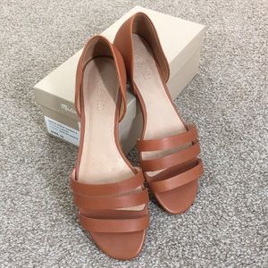 Madewell leather sandals Sz 10