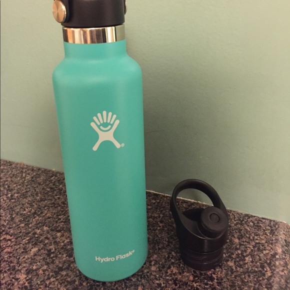 mint green hydro flask