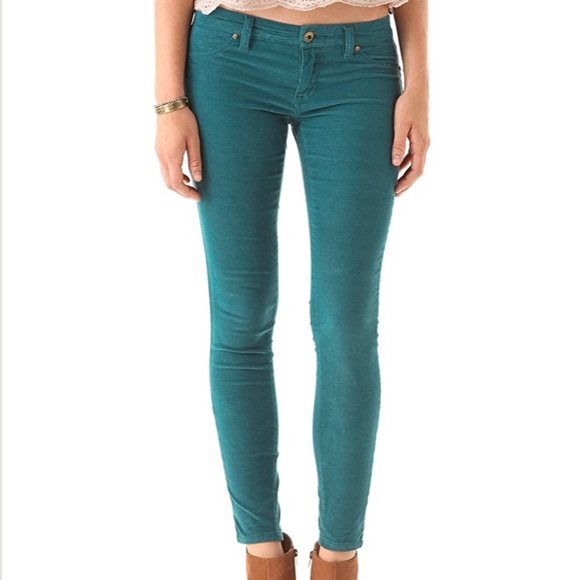 🌸BLANK 🌸Denim Blush Corduroy Leggings - Picture 2 of 8