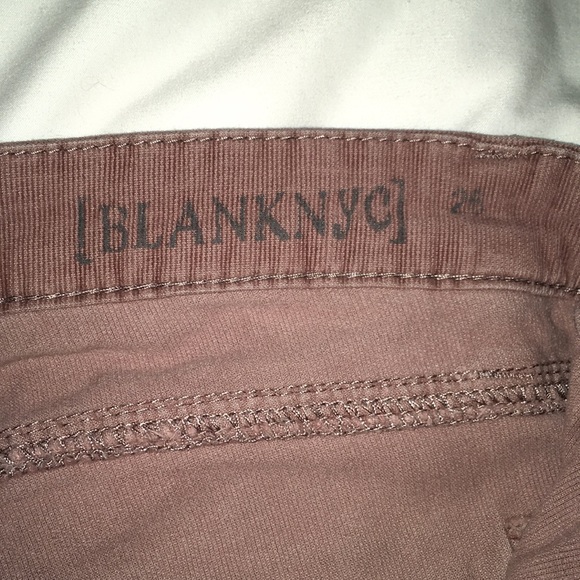 🌸BLANK 🌸Denim Blush Corduroy Leggings - Picture 6 of 8
