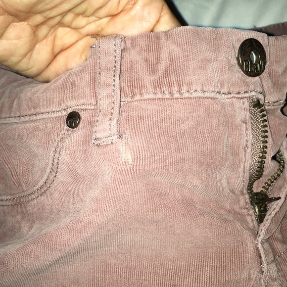 🌸BLANK 🌸Denim Blush Corduroy Leggings - Picture 8 of 8