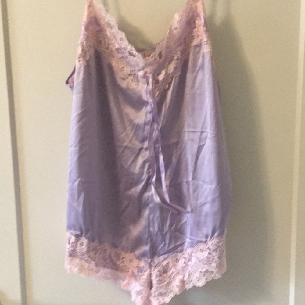 Sexy babydoll silk body suit from Hips and Curves