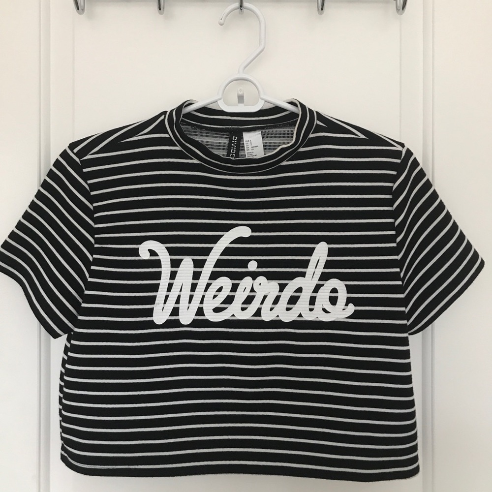 👽Weirdo Crop Tee👽