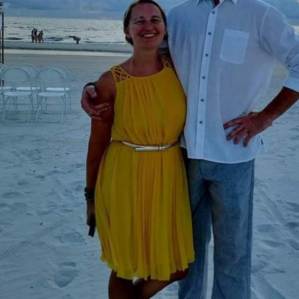 Yellow Cocktail Dress