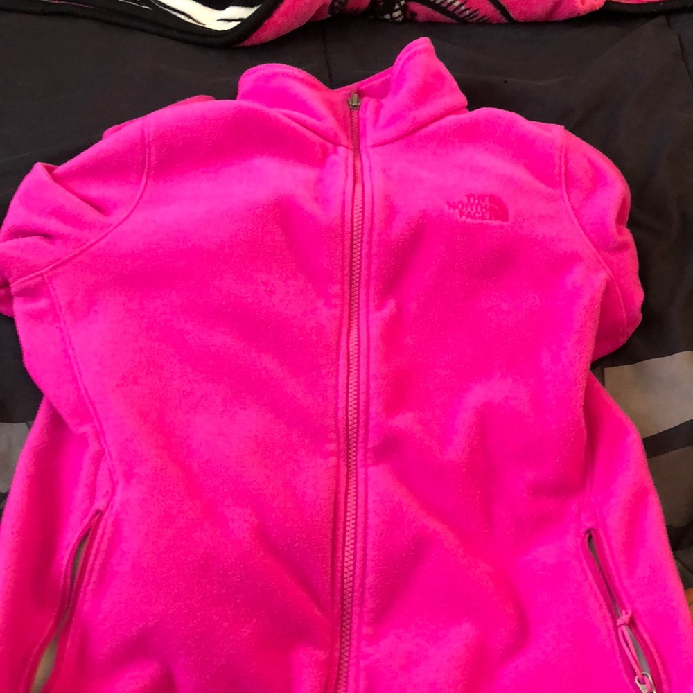 Medium pink north face