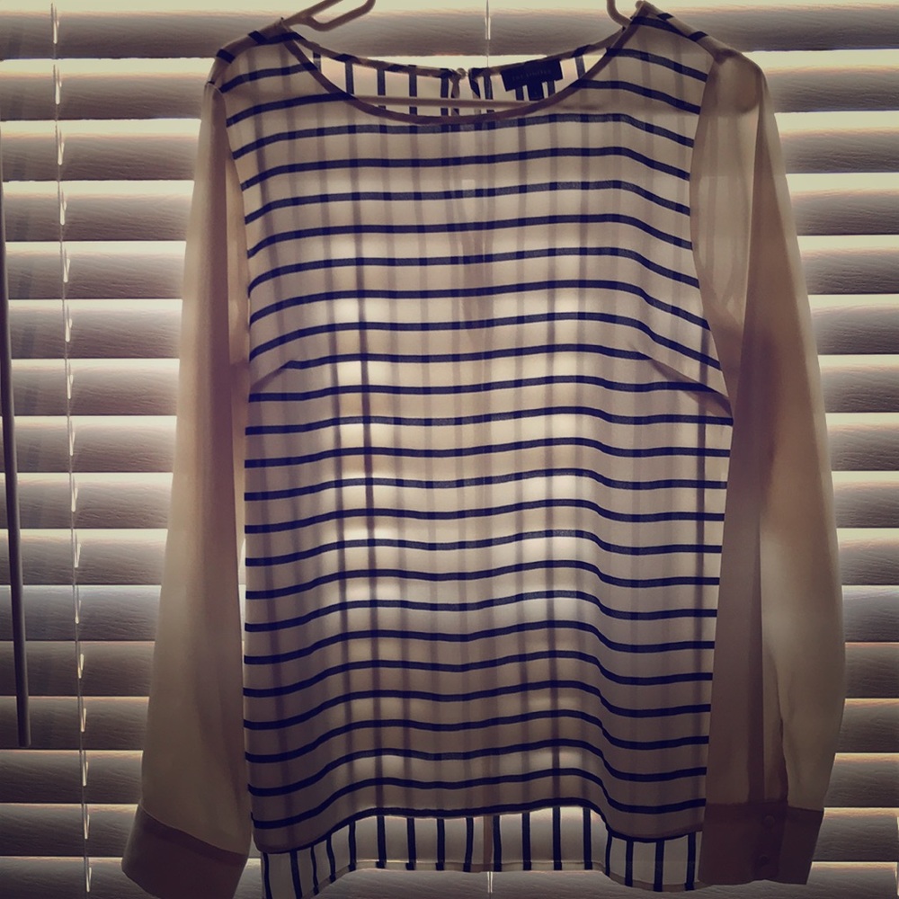 The limited long sleeve blouse
